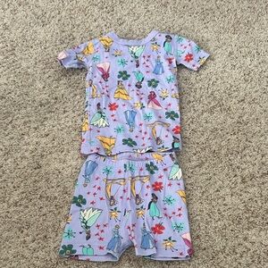 Hanna Andersson Purple Princess Pajama Set